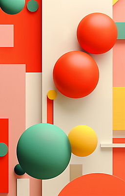 JPG 도형 편집이미지 백그라운드 추상 사람없음 그래픽 컬러풀 3D 입체 기하학 편집3D AI컴퓨터그래픽 AI콘텐츠 컬러 무늬 디지털합성 파일형식