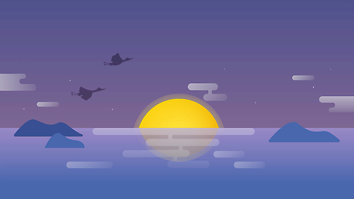 바다 두마리 조류 밤하늘 새해 사람없음 새해인사 달 바위 연하장 구름모양 모션그래픽 MP4 MOV 자연요소 모양 동물 2 하늘 카드_감사 돌_바위 인사 야간 동영상 파일형식 구름_자연