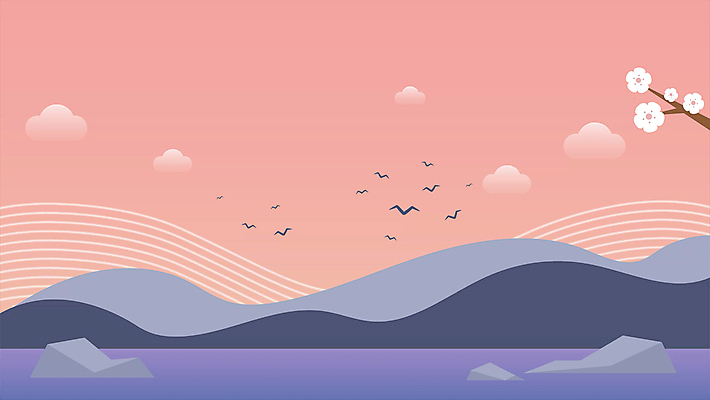 구름 꽃 바다 조류 새해 사람없음 태양 일출 새해인사 바위 나뭇가지 새떼 모션그래픽 MP4 MOV 자연요소 나무 식물 동물 노을 돌_바위 인사 동영상 파일형식