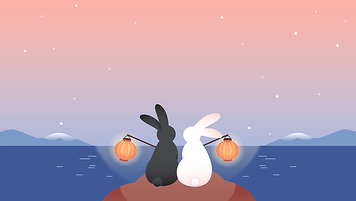 바다 두마리 새해 들기 앉기 사람없음 태양 절벽 새해인사 토끼 연등 모션그래픽 MP4 MOV 자연요소 2 포유류 모션 반려동물 등불 인사 불교용품 동영상 파일형식