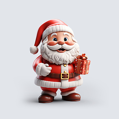 전신 PSD 편집이미지 노년 남자 크리스마스 3D캐릭터 한명 서기 들기 빨간색 선물상자 산타클로스 디지털합성 산타캐릭터 노인남자한명만 편집소스 편집3D 캐릭터 1 기념일 컬러 모션 선물 사람 성인 상자 3D 남자한명만 노인남자만 파일형식