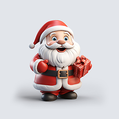 전신 PSD 편집이미지 노년 남자 크리스마스 3D캐릭터 한명 서기 들기 빨간색 선물상자 산타클로스 디지털합성 산타캐릭터 노인남자한명만 편집소스 편집3D 캐릭터 1 기념일 컬러 모션 선물 사람 성인 상자 3D 남자한명만 노인남자만 파일형식