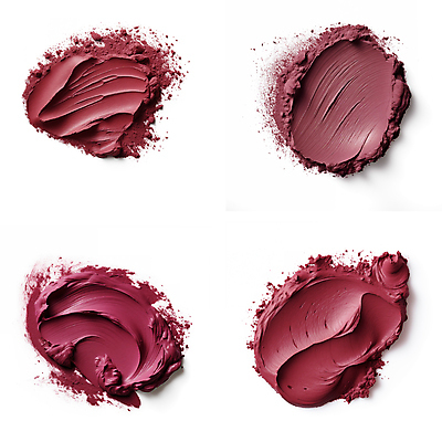 JPG 편집이미지 붓터치 사람없음 뷰티 화장품 액체 자주색 질감 바르기 로션 버건디 편집실사 AI포토 AI콘텐츠 컬러 모션 빨간색 CG 파일형식