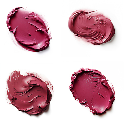 JPG 편집이미지 붓터치 사람없음 뷰티 화장품 액체 자주색 질감 바르기 로션 버건디 편집실사 AI포토 AI콘텐츠 컬러 모션 빨간색 CG 파일형식