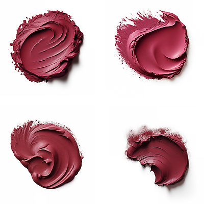 JPG 편집이미지 붓터치 사람없음 뷰티 화장품 액체 자주색 질감 바르기 로션 버건디 편집실사 AI포토 AI콘텐츠 컬러 모션 빨간색 CG 파일형식