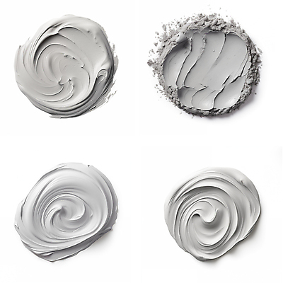 JPG 편집이미지 붓터치 사람없음 뷰티 화장품 회색 액체 질감 바르기 로션 편집실사 AI포토 AI콘텐츠 컬러 모션 CG 파일형식