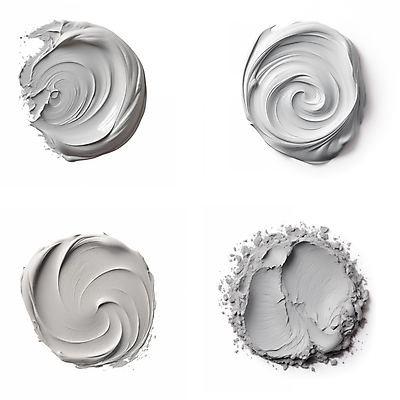 JPG 편집이미지 붓터치 사람없음 뷰티 화장품 회색 액체 질감 바르기 로션 편집실사 AI포토 AI콘텐츠 컬러 모션 CG 파일형식