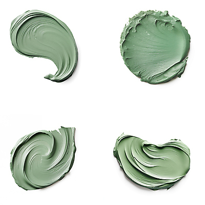 JPG 편집이미지 붓터치 사람없음 초록색 뷰티 화장품 액체 질감 바르기 로션 편집실사 AI포토 AI콘텐츠 컬러 모션 CG 파일형식