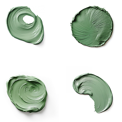 JPG 편집이미지 붓터치 사람없음 초록색 뷰티 화장품 액체 질감 바르기 로션 편집실사 AI포토 AI콘텐츠 컬러 모션 CG 파일형식