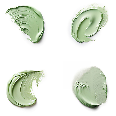 JPG 편집이미지 붓터치 사람없음 초록색 뷰티 화장품 액체 질감 바르기 로션 편집실사 AI포토 AI콘텐츠 컬러 모션 CG 파일형식