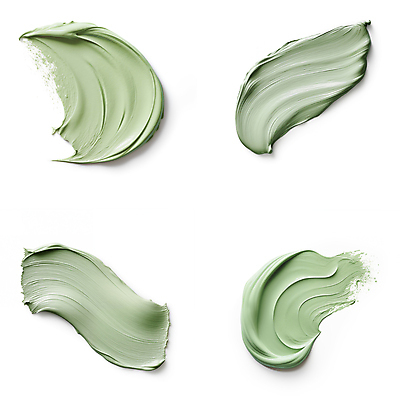 JPG 편집이미지 붓터치 사람없음 초록색 뷰티 화장품 액체 질감 바르기 로션 편집실사 AI포토 AI콘텐츠 컬러 모션 CG 파일형식