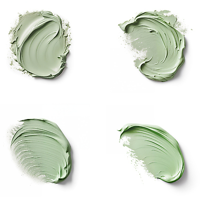 JPG 편집이미지 붓터치 사람없음 초록색 뷰티 화장품 액체 질감 바르기 로션 편집실사 AI포토 AI콘텐츠 컬러 모션 CG 파일형식