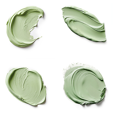 JPG 편집이미지 붓터치 사람없음 초록색 뷰티 화장품 액체 질감 바르기 로션 편집실사 AI포토 AI콘텐츠 컬러 모션 CG 파일형식