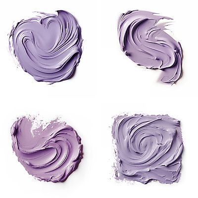 JPG 편집이미지 붓터치 사람없음 뷰티 보라색 화장품 액체 질감 바르기 로션 편집실사 AI포토 AI콘텐츠 컬러 모션 CG 파일형식