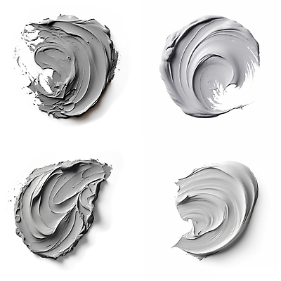 JPG 편집이미지 붓터치 사람없음 뷰티 화장품 회색 액체 질감 바르기 로션 편집실사 AI포토 AI콘텐츠 컬러 모션 CG 파일형식