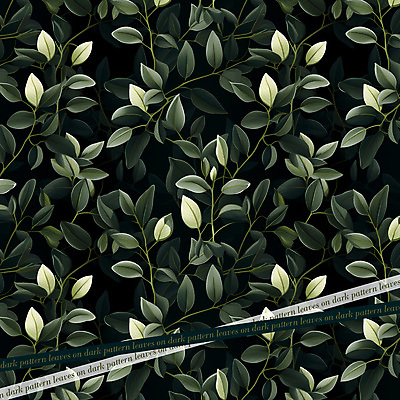 PSD 식물 편집이미지 백그라운드 잎 패턴 텍스트 나뭇잎 사람없음 초록색 검은색 풀 이미지편집 컬러 무늬 파일형식