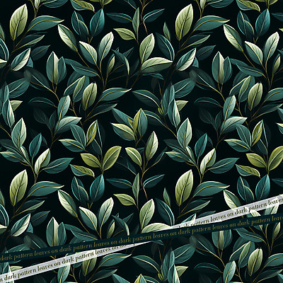 PSD 식물 편집이미지 백그라운드 잎 패턴 텍스트 나뭇잎 사람없음 초록색 검은색 풀 이미지편집 컬러 무늬 파일형식