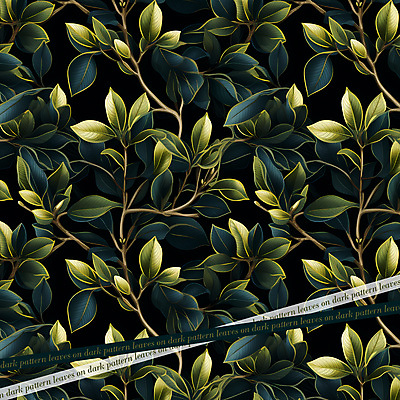 PSD 식물 편집이미지 백그라운드 잎 패턴 텍스트 나뭇잎 사람없음 초록색 검은색 풀 이미지편집 컬러 무늬 파일형식
