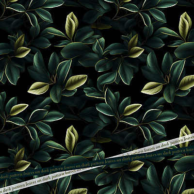PSD 식물 편집이미지 백그라운드 잎 패턴 텍스트 나뭇잎 사람없음 초록색 검은색 풀 이미지편집 컬러 무늬 파일형식
