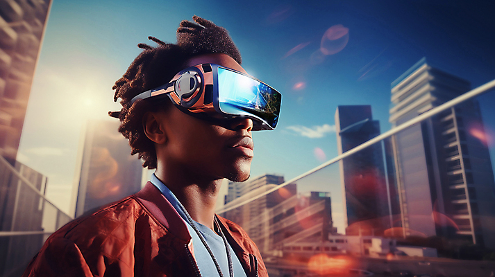 JPG 편집이미지 남자 하늘 미래 한명 정장 빌딩 상반신 성인 건물 빛 비즈니스맨 의료성형뷰티 성인남자한명만 VR기기 이미지편집 편집실사 AI인물포토 AI콘텐츠 1 건축물 옷 컨셉 비즈니스 사람 기계 직장인 CG 가상현실 남자한명만 성인남자만 파일형식 AI포토