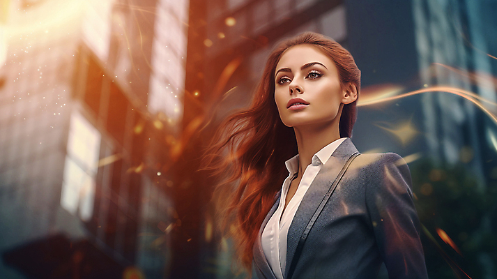 JPG 편집이미지 여자 미래 한명 정장 빌딩 상반신 성인 건물 빛 비즈니스우먼 의료성형뷰티 성인여자한명만 이미지편집 편집실사 AI인물포토 AI콘텐츠 1 건축물 옷 컨셉 비즈니스 사람 직장인 CG 여자한명만 성인여자만 파일형식 AI포토