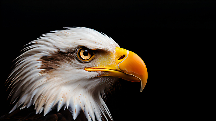 JPG 편집이미지 한마리 근접촬영 사람없음 독수리 흰머리독수리 편집실사 AI포토 AI콘텐츠 1 뷰포인트 조류 CG 파일형식