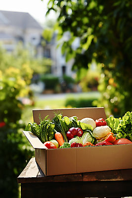 JPG 편집이미지 탁자 피망 사람없음 야외 상자 당근 신선 상추 배송 유기농 양배추 직거래 산지직송 편집실사 AI포토 AI콘텐츠 웰빙 가구 채소 뿌리채소 거래 CG 파일형식 직송