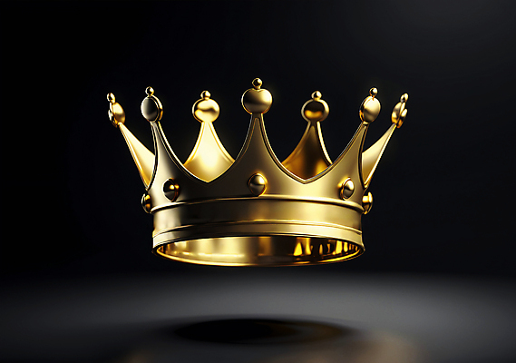 JPG 편집이미지 왕관 이벤트 사람없음 금색 우승 황금 영광 시상 시상식 편집실사 AI컴퓨터그래픽 AI콘텐츠 감정 컬러 최고 CG 파일형식