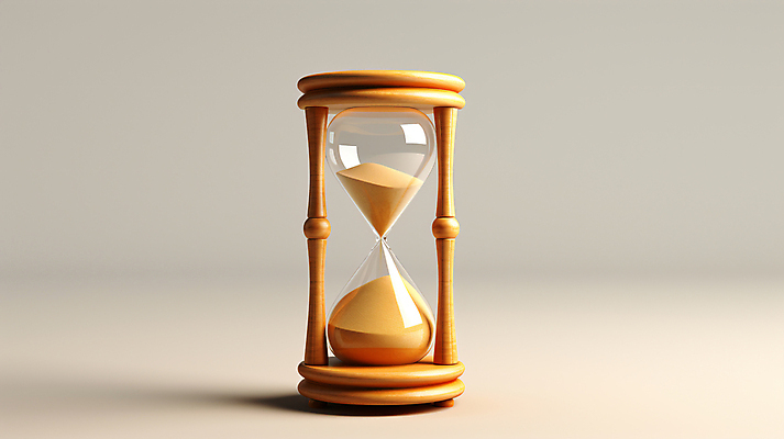 JPG 편집이미지 사람없음 노란색 시간 모래시계 디지털합성 오브젝트 아날로그 편집실사 AI포토 AI콘텐츠 모래 시계 컬러 CG 파일형식