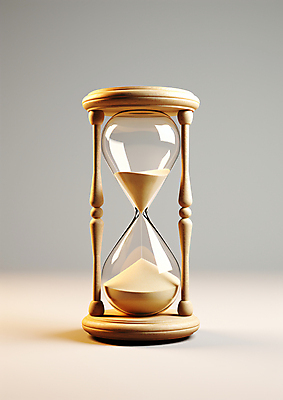 JPG 편집이미지 사람없음 시간 모래시계 디지털합성 오브젝트 아날로그 베이지색 편집실사 AI포토 AI콘텐츠 모래 시계 컬러 CG 파일형식