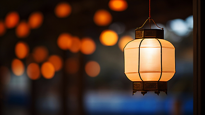 JPG 편집이미지 조명 사람없음 야외 등불 저녁 디지털합성 보케 편집실사 AI포토 AI콘텐츠 야간 CG 파일형식