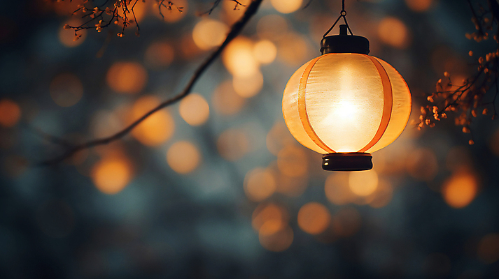 JPG 편집이미지 조명 사람없음 야외 등불 저녁 디지털합성 보케 편집실사 AI포토 AI콘텐츠 야간 CG 파일형식