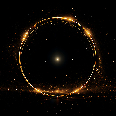 JPG 편집이미지 선 프레임 사람없음 빛 반짝임 검은색 금색 원형 디지털합성 써클 편집소스 이미지편집 편집실사 AI컴퓨터그래픽 AI콘텐츠 도형 컬러 모션 CG 파일형식