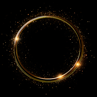 JPG 편집이미지 선 프레임 사람없음 빛 반짝임 검은색 금색 원형 디지털합성 써클 편집소스 이미지편집 편집실사 AI컴퓨터그래픽 AI콘텐츠 도형 컬러 모션 CG 파일형식