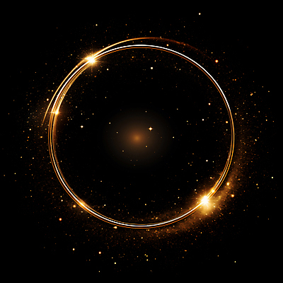 JPG 편집이미지 선 프레임 사람없음 빛 반짝임 검은색 금색 원형 디지털합성 써클 편집소스 이미지편집 편집실사 AI컴퓨터그래픽 AI콘텐츠 도형 컬러 모션 CG 파일형식