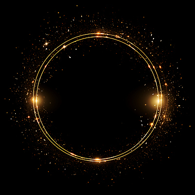 JPG 편집이미지 선 프레임 사람없음 빛 반짝임 검은색 금색 원형 디지털합성 써클 편집소스 이미지편집 편집실사 AI컴퓨터그래픽 AI콘텐츠 도형 컬러 모션 CG 파일형식