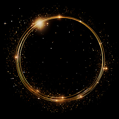 JPG 편집이미지 선 프레임 사람없음 빛 반짝임 검은색 금색 원형 디지털합성 써클 편집소스 이미지편집 편집실사 AI컴퓨터그래픽 AI콘텐츠 도형 컬러 모션 CG 파일형식