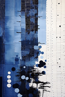 JPG 도형 백그라운드 일러스트 추상 사람없음 파란색 빈티지 디지털합성 스티치 편집소스 국내일러스트 AI일러스트 AI콘텐츠 컬러 컨셉 무늬 바느질 파일형식