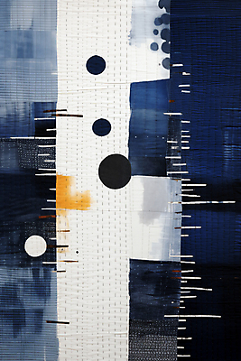 JPG 도형 백그라운드 일러스트 추상 사람없음 파란색 빈티지 디지털합성 스티치 편집소스 국내일러스트 AI일러스트 AI콘텐츠 컬러 컨셉 무늬 바느질 파일형식