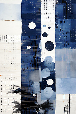 JPG 도형 백그라운드 일러스트 추상 사람없음 파란색 빈티지 디지털합성 스티치 편집소스 국내일러스트 AI일러스트 AI콘텐츠 컬러 컨셉 무늬 바느질 파일형식