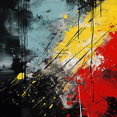 JPG 편집이미지 백그라운드 사람없음 컬러풀 거친 디지털합성 스크래치 혼란 편집소스 이미지편집 편집실사 컬러 컨셉 CG 파일형식