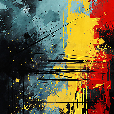 JPG 편집이미지 백그라운드 사람없음 컬러풀 거친 디지털합성 스크래치 혼란 편집소스 이미지편집 편집실사 컬러 컨셉 CG 파일형식