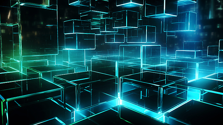 JPG 편집이미지 선 미래 사람없음 초록색 빛 디지털 사각형 큐브 디지털합성 네온 지오메트릭 편집소스 이미지편집 편집실사 AI컴퓨터그래픽 AI콘텐츠 도형 컬러 컨셉 CG 파일형식