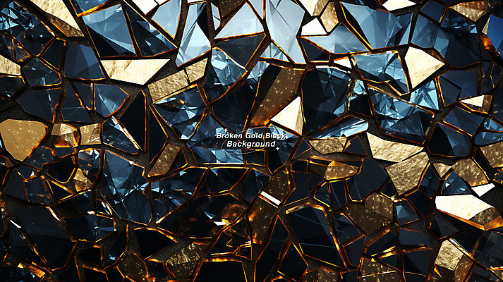 PSD 편집이미지 백그라운드 사람없음 검은색 금색 돌_바위 화려 황금 카피스페이스 이미지편집 컬러 컨셉 공백 파일형식