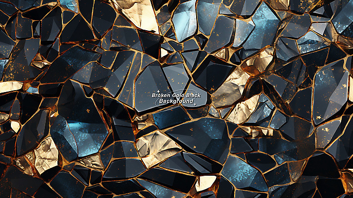 PSD 편집이미지 백그라운드 사람없음 검은색 금색 돌_바위 화려 황금 카피스페이스 이미지편집 컬러 컨셉 공백 파일형식