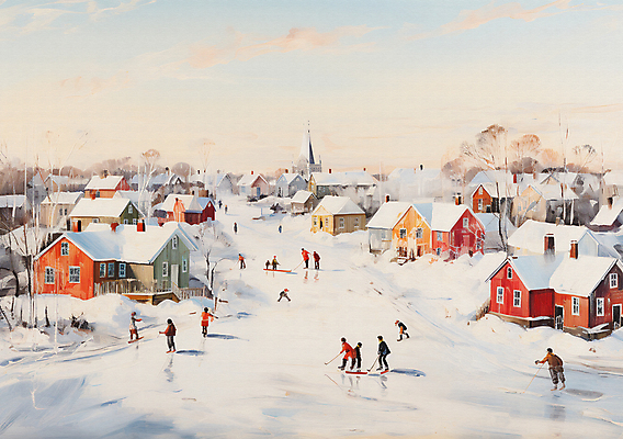 JPG 편집이미지 백그라운드 겨울 주택 풍경 여러명 마을 스케이트 흰색 눈 빈티지 스노우보드 하키 빙판 유화 이미지편집 편집실사 자연요소 계절 스포츠용품 컬러 다수 컨셉 날씨 미술 사람 건물 구기 보드_스포츠 CG 파일형식