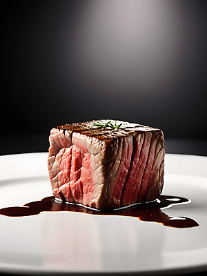 JPG 편집이미지 음식 육류 스테이크 사람없음 신선 소스 큐브 디지털합성 덩어리 편집소스 편집실사 AI컴퓨터그래픽 AI콘텐츠 식재료 서양음식 양념 CG 파일형식