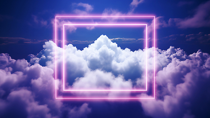 JPG 구름 편집이미지 백그라운드 프레임 사람없음 빛 사각형 신비 네온 이미지편집 편집실사 AI컴퓨터그래픽 AI콘텐츠 자연요소 도형 컨셉 CG 파일형식