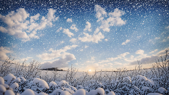 JPG 편집이미지 겨울 하늘 풍경 사람없음 설원 추위 눈 눈내림 편집실사 AI포토 AI콘텐츠 자연요소 계절 날씨 눈_날씨 CG 파일형식