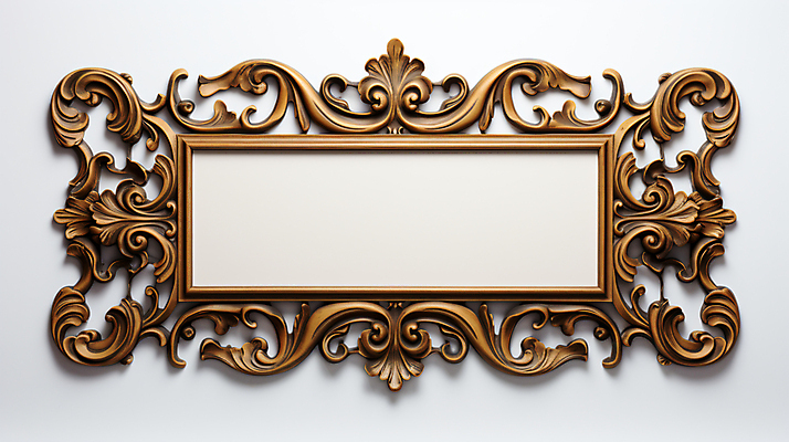JPG 편집 편집이미지 프레임 틀 사람없음 금색 빈티지 클래식 테두리 합성 카피스페이스 편집실사 AI포토 AI콘텐츠 컬러 컨셉 공백 CG 파일형식
